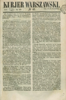Kurjer Warszawski. 1853, № 65 (9 marca)