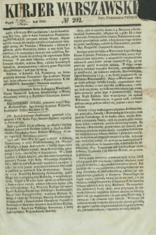 Kurjer Warszawski. 1853, № 202 (5 sierpnia)