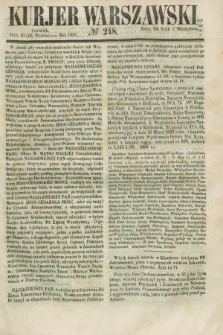 Kurjer Warszawski. 1853, № 248 (22 września)
