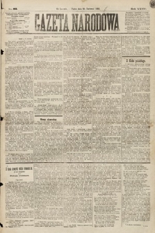 Gazeta Narodowa. 1888, nr 92