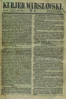 Kurjer Warszawski. 1854, № 6 (8 stycznia)