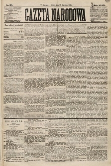 Gazeta Narodowa. 1888, nr 98