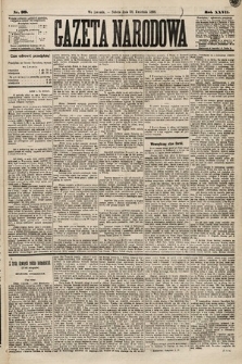 Gazeta Narodowa. 1888, nr 99