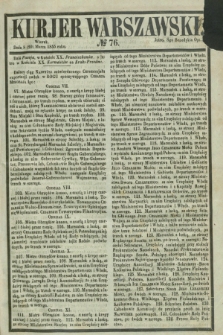 Kurjer Warszawski. 1855, № 76 (20 marca)