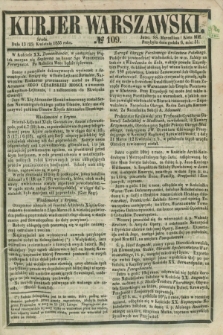 Kurjer Warszawski. 1855, № 109 (25 kwietnia)