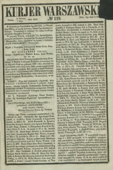 Kurjer Warszawski. 1855, № 119 (5 maja)