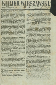 Kurjer Warszawski. 1855, № 148 (9 czerwca)