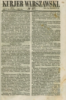 Kurjer Warszawski. 1855, № 257 (29 września)