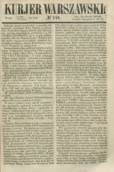 Kurjer Warszawski. 1856, № 148 (10 czerwca)