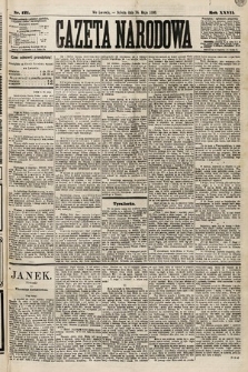 Gazeta Narodowa. 1888, nr 121