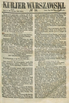 Kurjer Warszawski. 1859, № 24 (26 stycznia)