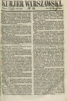 Kurjer Warszawski. 1859, № 34 (6 lutego)
