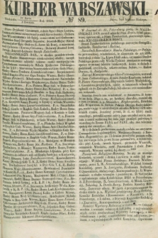 Kurjer Warszawski. 1859, № 89 (3 kwietnia)