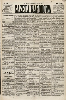 Gazeta Narodowa. 1888, nr 143