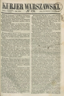 Kurjer Warszawski. 1859, № 170 (2 lipca)