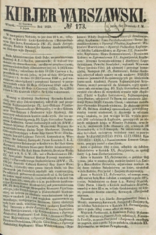 Kurjer Warszawski. 1859, № 173 (5 lipca) + dod.
