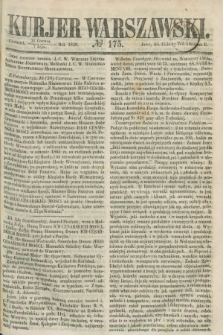 Kurjer Warszawski. 1859, № 175 (7 lipca)