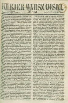 Kurjer Warszawski. 1859, № 193 (25 lipca)