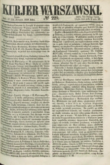 Kurjer Warszawski. 1859, № 229 (31 sierpnia)
