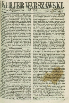 Kurjer Warszawski. 1859, № 234 (5 września)