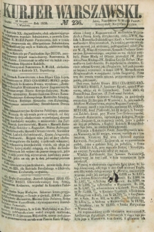 Kurjer Warszawski. 1859, № 236 (7 września) + dod.
