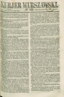 Kurjer Warszawski. 1859, № 252 (24 września)
