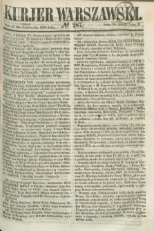 Kurjer Warszawski. 1859, № 287 (29 października)