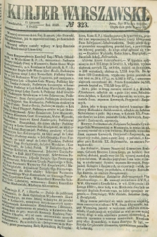 Kurjer Warszawski. 1859, № 323 (5 grudnia)