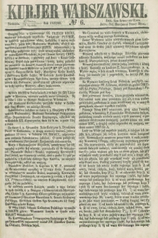Kurjer Warszawski. 1860, № 6 (8 stycznia)