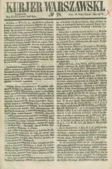 Kurjer Warszawski. 1860, № 28 (30 stycznia)