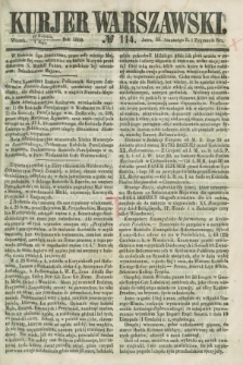 Kurjer Warszawski. 1860, № 114 (1 maja)