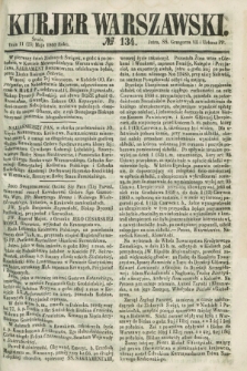 Kurjer Warszawski. 1860, № 134 (23 maja)