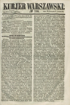 Kurjer Warszawski. 1860, № 140 (31 maja)