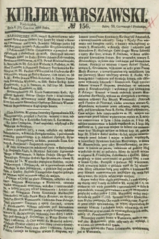 Kurjer Warszawski. 1860, № 156 (18 czerwca)
