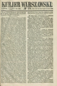 Kurjer Warszawski. 1860, № 176 (9 lipca)