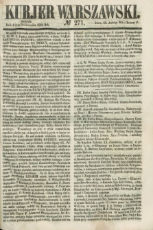 Kurjer Warszawski. 1860, № 271 (14 października)