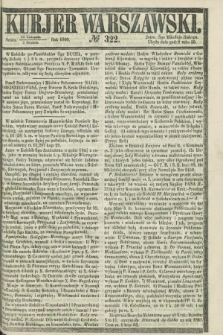 Kurjer Warszawski. 1860, № 322 (5 grudnia)