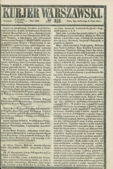 Kurjer Warszawski. 1860, № 323 (6 grudnia)