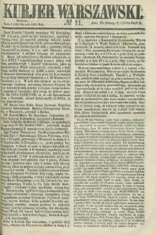 Kurjer Warszawski. 1861, № 11 (13 stycznia)