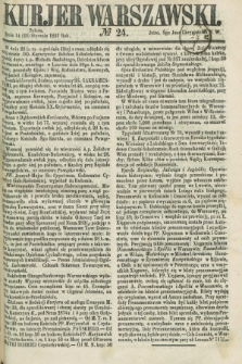 Kurjer Warszawski. 1861, № 24 (26 stycznia)