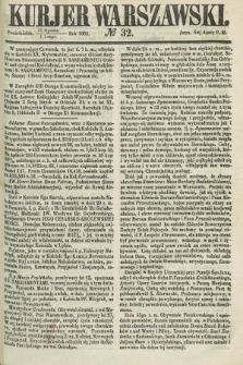 Kurjer Warszawski. 1861, № 32 (4 lutego)