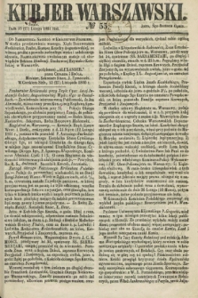 Kurjer Warszawski. 1861, № 55 (27 lutego) + dod.