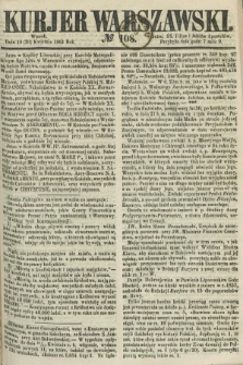 Kurjer Warszawski. 1861, № 108 (30 kwietnia)