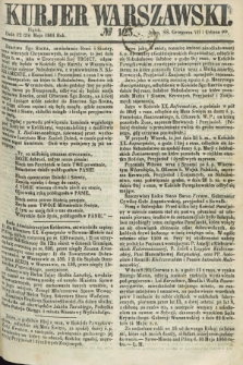 Kurjer Warszawski. 1861, № 125 (24 maja)