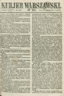 Kurjer Warszawski. 1861, № 158 (4 lipca)