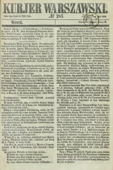 Kurjer Warszawski. 1861, № 285 (3 grudnia)