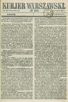 Kurjer Warszawski. 1861, № 299 (19 grudnia)