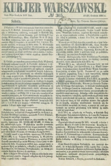 Kurjer Warszawski. 1861, № 305 (28 grudnia)