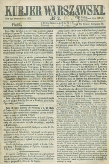 Kurjer Warszawski. 1862, № 2 (3 stycznia)