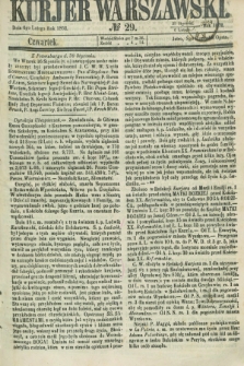 Kurjer Warszawski. 1862, № 29 (6 lutego)